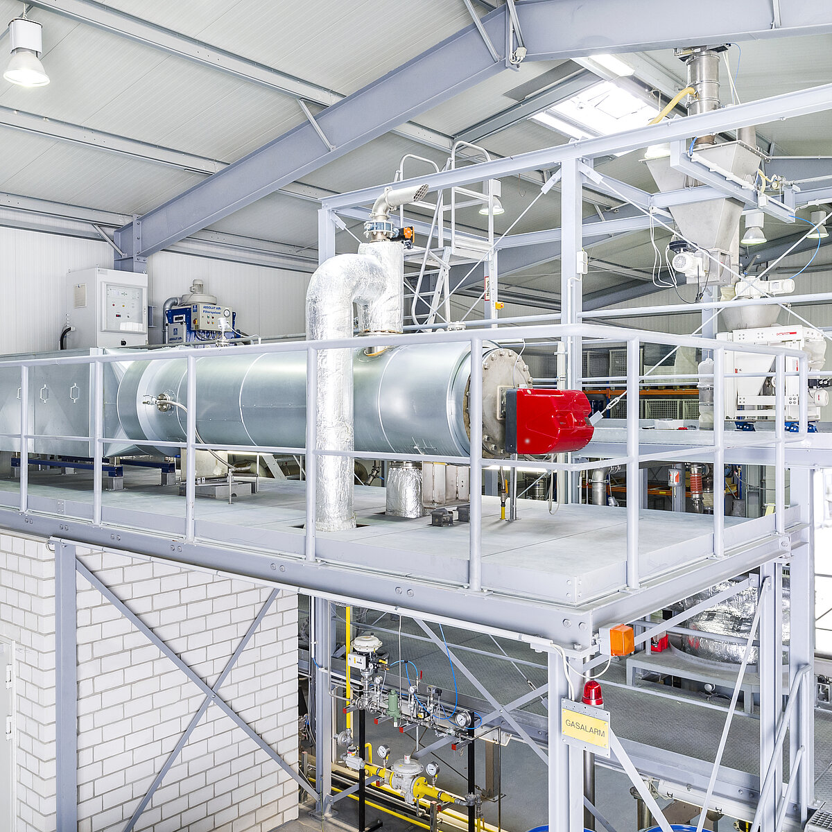 Système DeNOx ou laveur de gaz d'échappement pour le post-traitement des gaz d'échappement chez IBU-tec Anlagentechnik