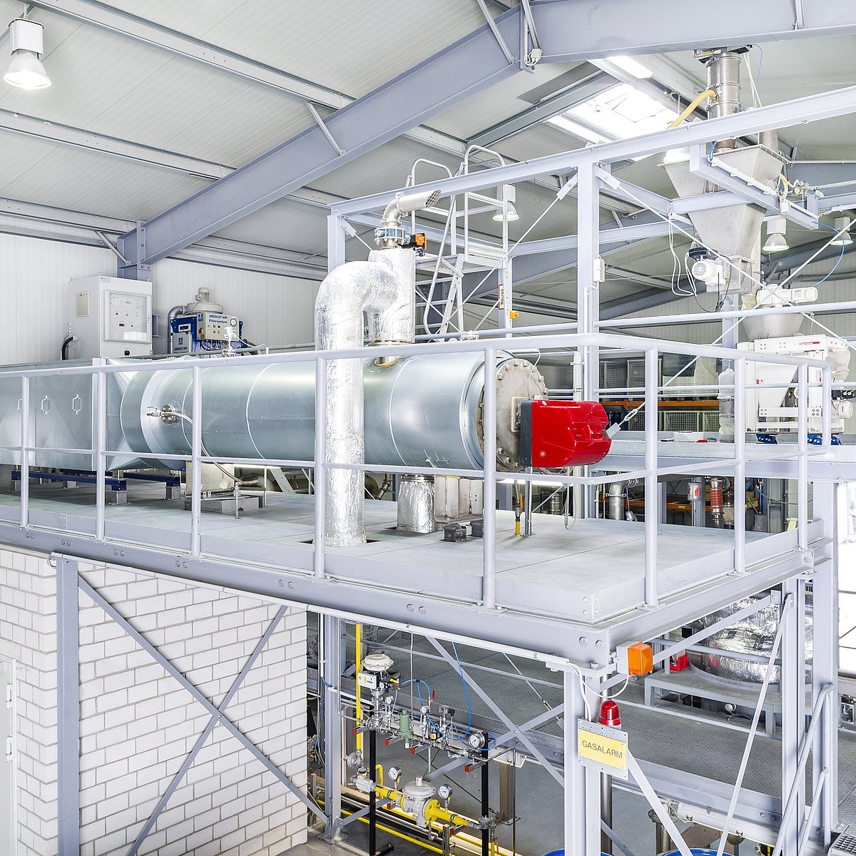 Système DeNOx ou laveur de gaz d'échappement pour le post-traitement des gaz d'échappement chez IBU-tec Anlagentechnik